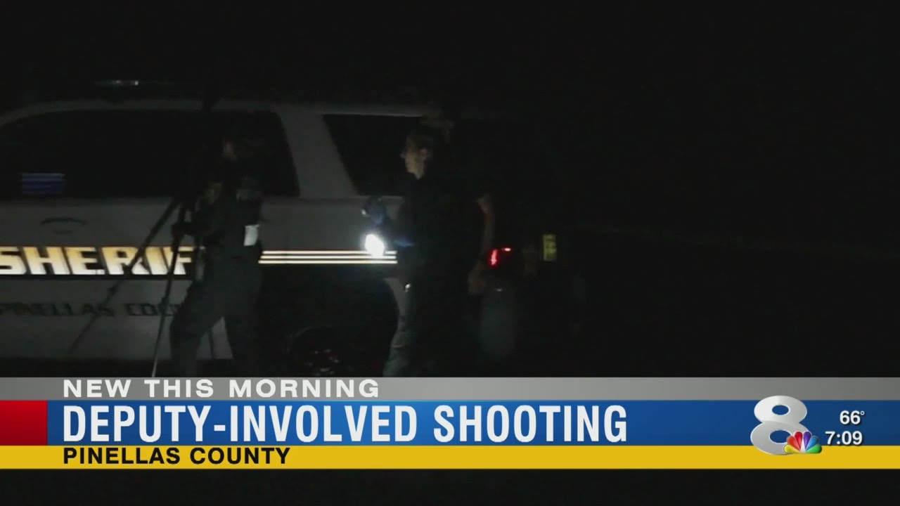 Deputy-involved shooting in Pinellas - YouTube