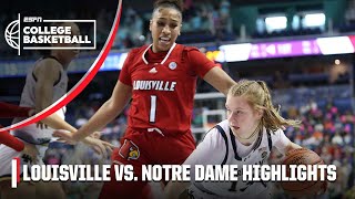 🚨 Notre Dame knocks the Louisville Cardinals out of the ACC Tournament 🚨 | Full Game Highlights