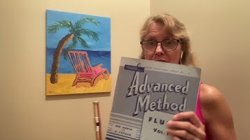 Let’s Play a flute duet! (Play Along) No. 14 in D minor by Devienne (Rubank Adv Method Vol. 1 #9)