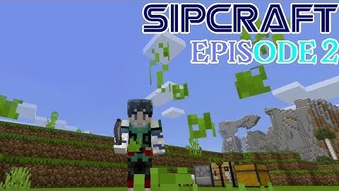 Sipcraft Episode 2! |Building my house!|