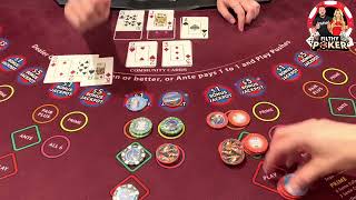 3 card poker high limit!