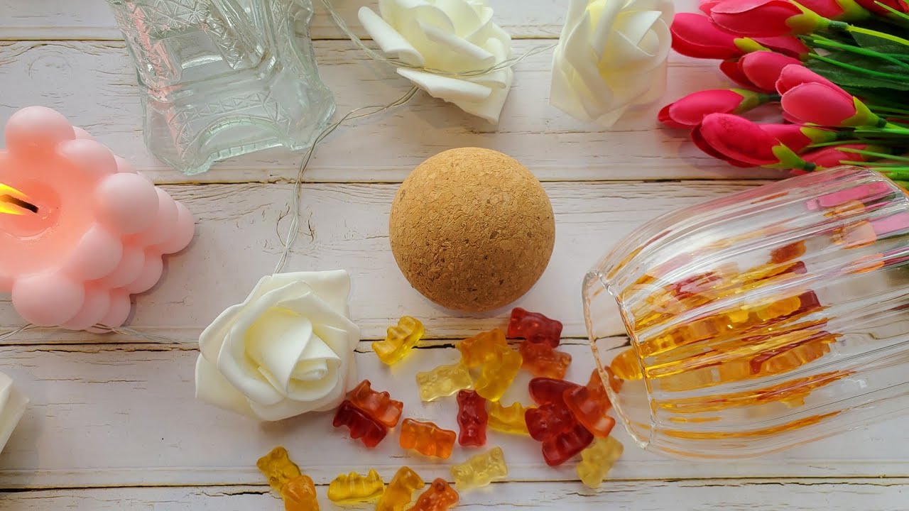 Gummy bear recipe No gelatine TastyWorldRecipes gummybear candy