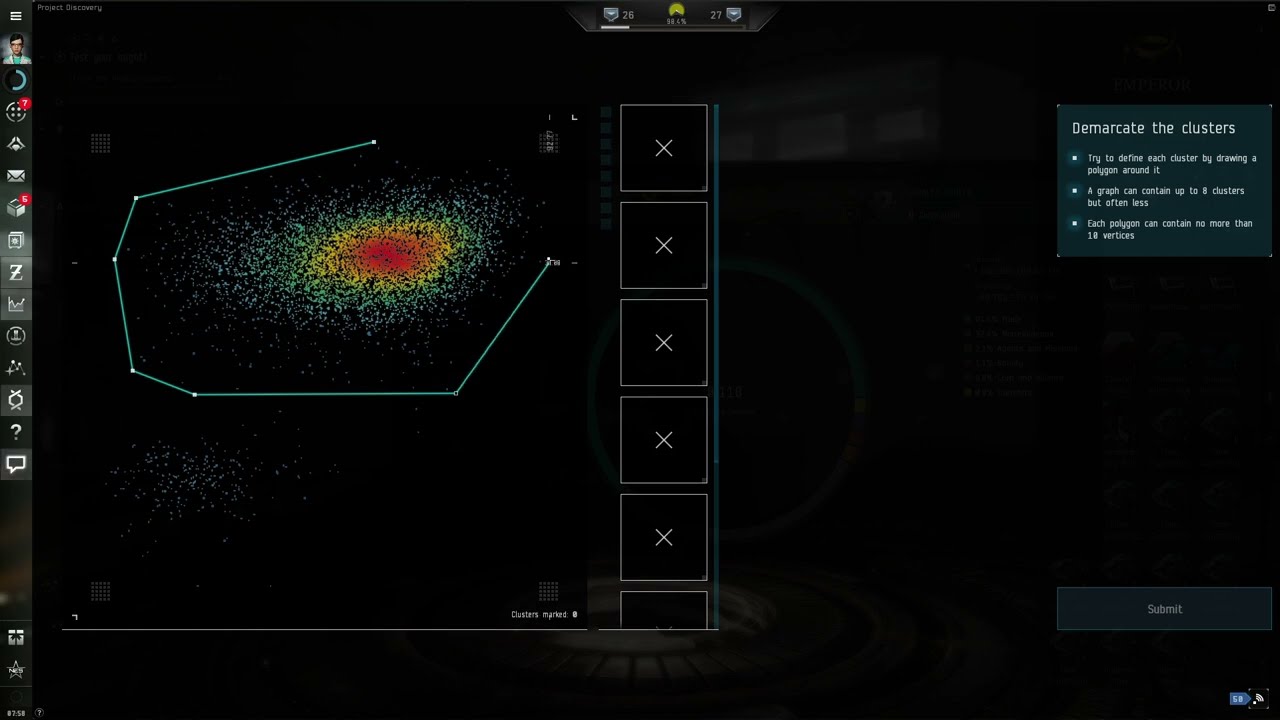 Eve Online CONCORD Project Discovery, 100 successful analysis YouTube