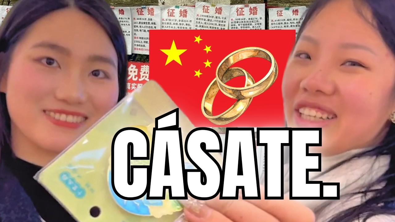 Fui con mi ESPOSA CHINA al MERCADO de SOLTEROS 🇨🇳