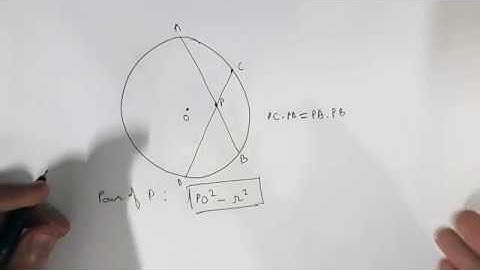 Power of a point , Radical Axis | Archimedes School | What they didn