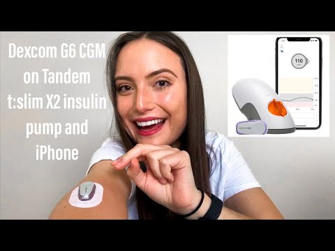 Dexcom G6 CGM, a Step-by-Step Tutorial + tips. Tandem t:slim X2 Insulin Pump & iPhone Connected