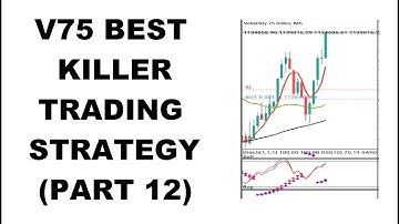 **Volatility 75 Index Best Killer Strategy (Part 12)
