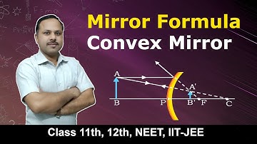 Mirror formula Convex mirror | Ray Optics | 12th physics Term 2 #cbse