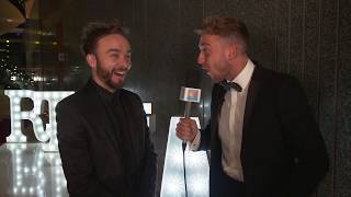 Jack P. Shepherd arriving at the RTSNW Awards 2018