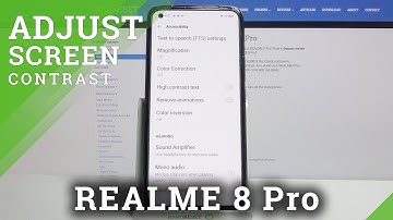 How to Activate High Contrast in REALME 8 Pro – Find Screen Options