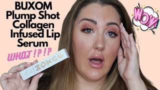 BUXOM PLUMP SHOT COLLAGEN-INFUSED LIP SERUM | Review and Results/The Best Lip Plumper