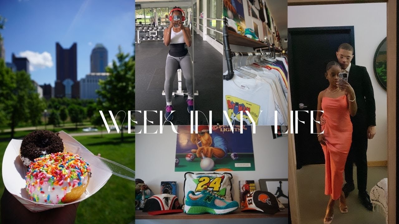 week in my life | work, gym, shopping | announcement at the end