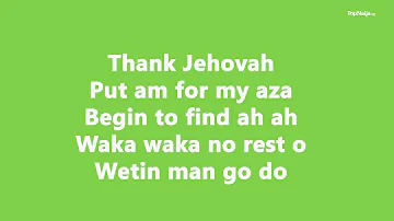 Burna Boy - Wetin Man Go Do - OFFICIAL LYRICS VIDEO