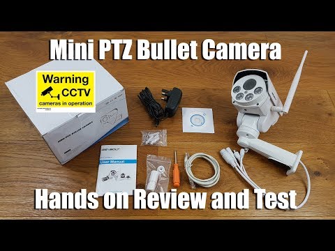 GENBOLT Mini PTZ Camera with 4X Zoom [Unboxing and Setup]
