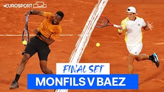 Gael Monfils Makes Epic Comeback To Defeat Baez In Roland-Garros Showdown | Eurosport Tennis