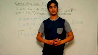 Constructing Cubic Equations