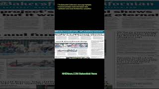 The Bakersfield Californian’s news page highlights local and campaign events. One feature notes card