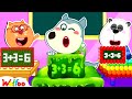 NEW | Which School Is CRAZIEST? 🏫 Slime vs LEGO vs Balls - Value of the Real School | Wolfoo Family