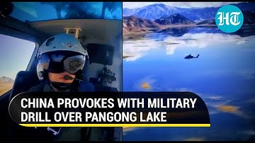 China releases video of military exercise over Pangong lake days after talks with India | Watch