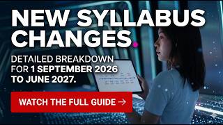 ACCA Syllabus Changes: September 2026 to June 2027 | Everything You Need to Know