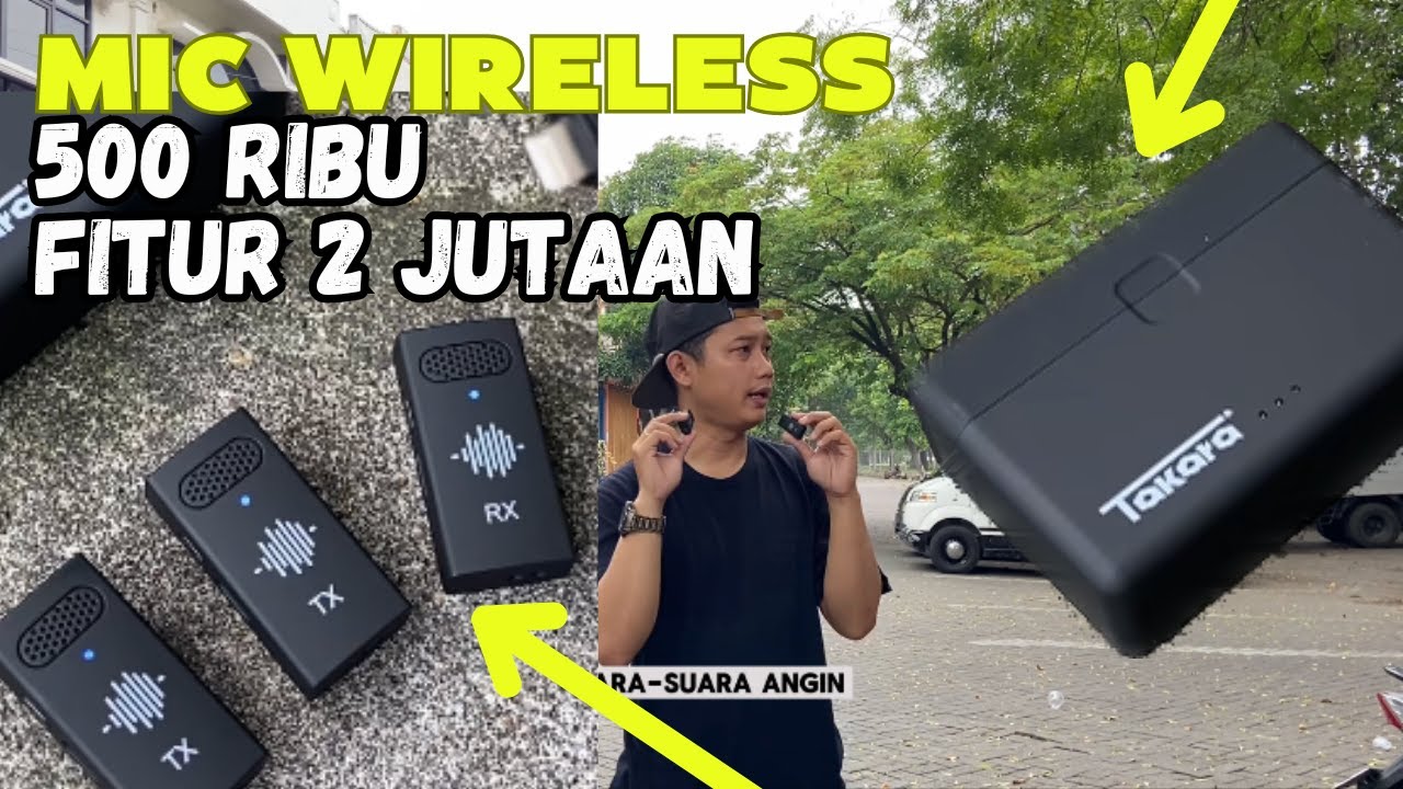 REKAM SUARA JERNIH MODAL 500 RIBU + HANDPHONE - TAKARA INTRO X3 - YouTube