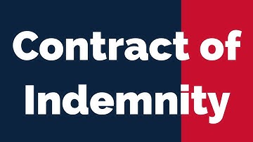 Contract of Indemnity/ Special Contracts/ Law for beginners/ Dr. K.K. Sunitha