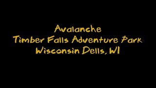 Hellcat (formerly Avalanche) at Timber Falls Adventure Park (Wisconsin Dells, WI) Off-Ride Video