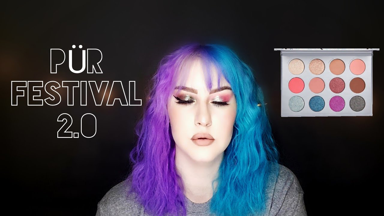 PÜR Festival 2.0 | 2 Looks 1 Palette!