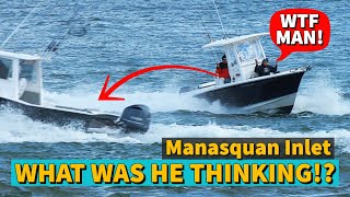 ALMOST RAN AGROUND! Manasquan Inlet New Jersey