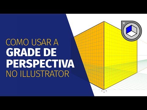 Vídeo: Como você usa a grade de perspectiva no Illustrator CC?