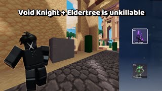 Void Knight + Eldertree Is UNKILLABLE.. (Roblox Bedwars)