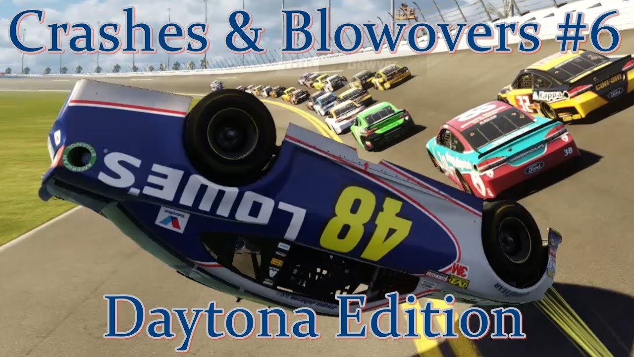 NASCAR Heat 3 Crashes & Blowovers #6 | Daytona Edition