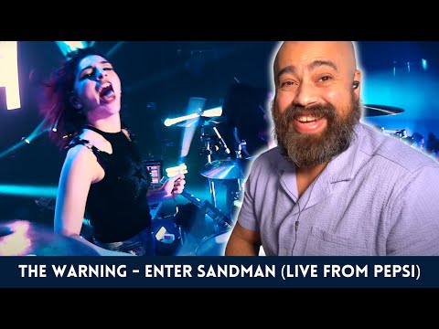 The Warning Reaction: Classical Guitarist REACTS to The Warning Enter Sandman (Live from Pepsi)