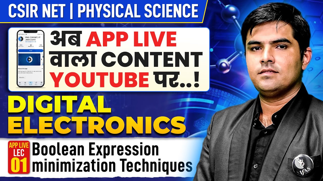 Boolean Expression Minimization Techniques | Digital Electronics | CSIR ...
