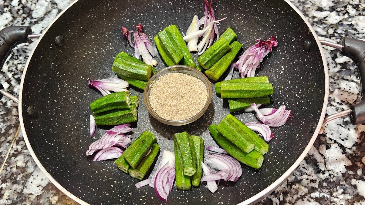 মাত্র 10 মিনিটে বানিয়ে ফেলুন ভেন্ডির এই রেসিপি।।Bhendi Recipe Bengali