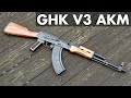 Ghk airsoft akm v3 review red queens race