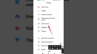how to set in app size in redmi 9 prime mobile phone #trendingshorts #viralvideoシ