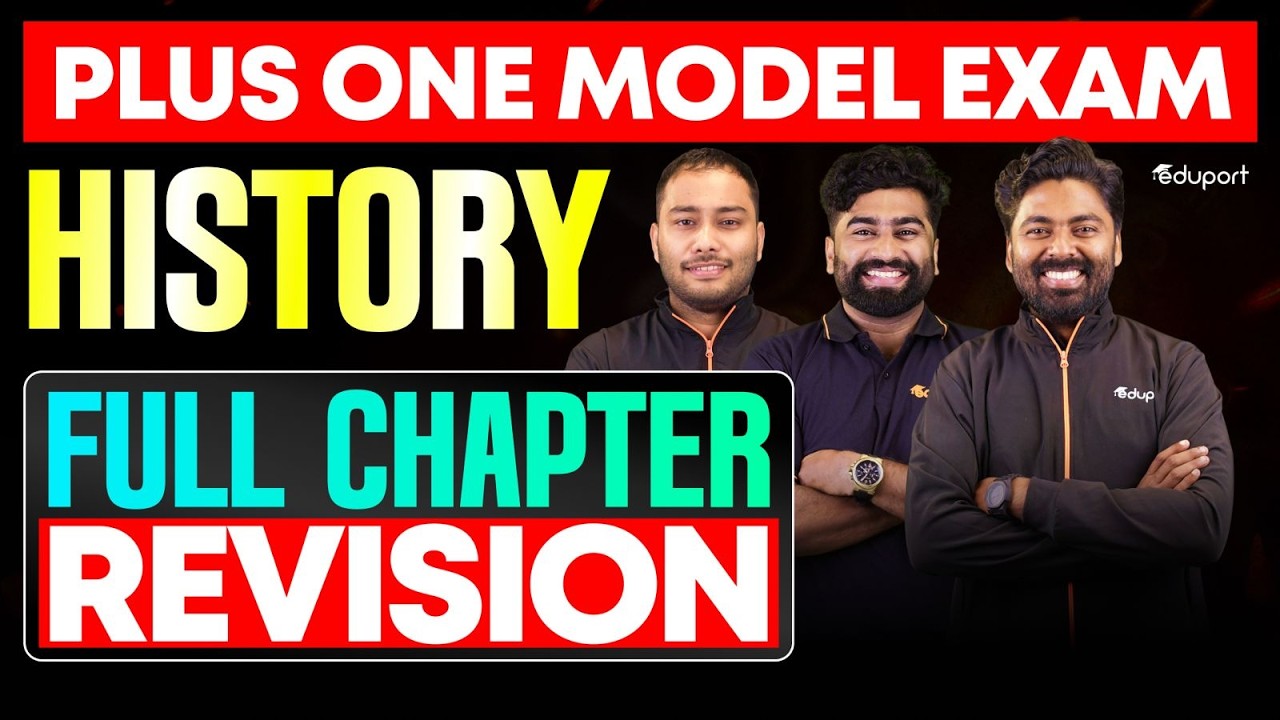 Plus One History Full mark questions| Eduport Plus One