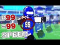 JERSEY NUMBER = SPEED in Ultimate Football!