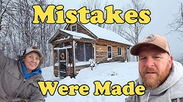 Snow Is Here — Winter Has Arrived and Off-Grid Life Just Got Real