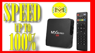 MXQPRO How to speed  up to 100%