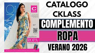 Catálogo Cklass Ropa Primavera Verano 2026 Completo | Fashionline Mujer, Curvy y Caballero