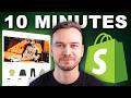 Comment concevoir une boutique shopify en 10 minutes  tape par tape