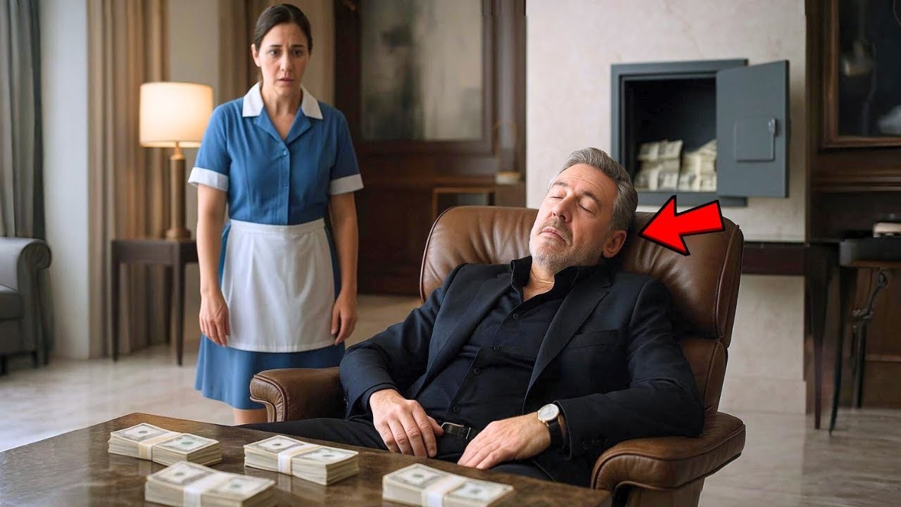 MILIONÁRIO FINGIU DORMIR PARA TESTAR SUA EMPREGADA… E O QUE ELA FEZ O CHOCOU