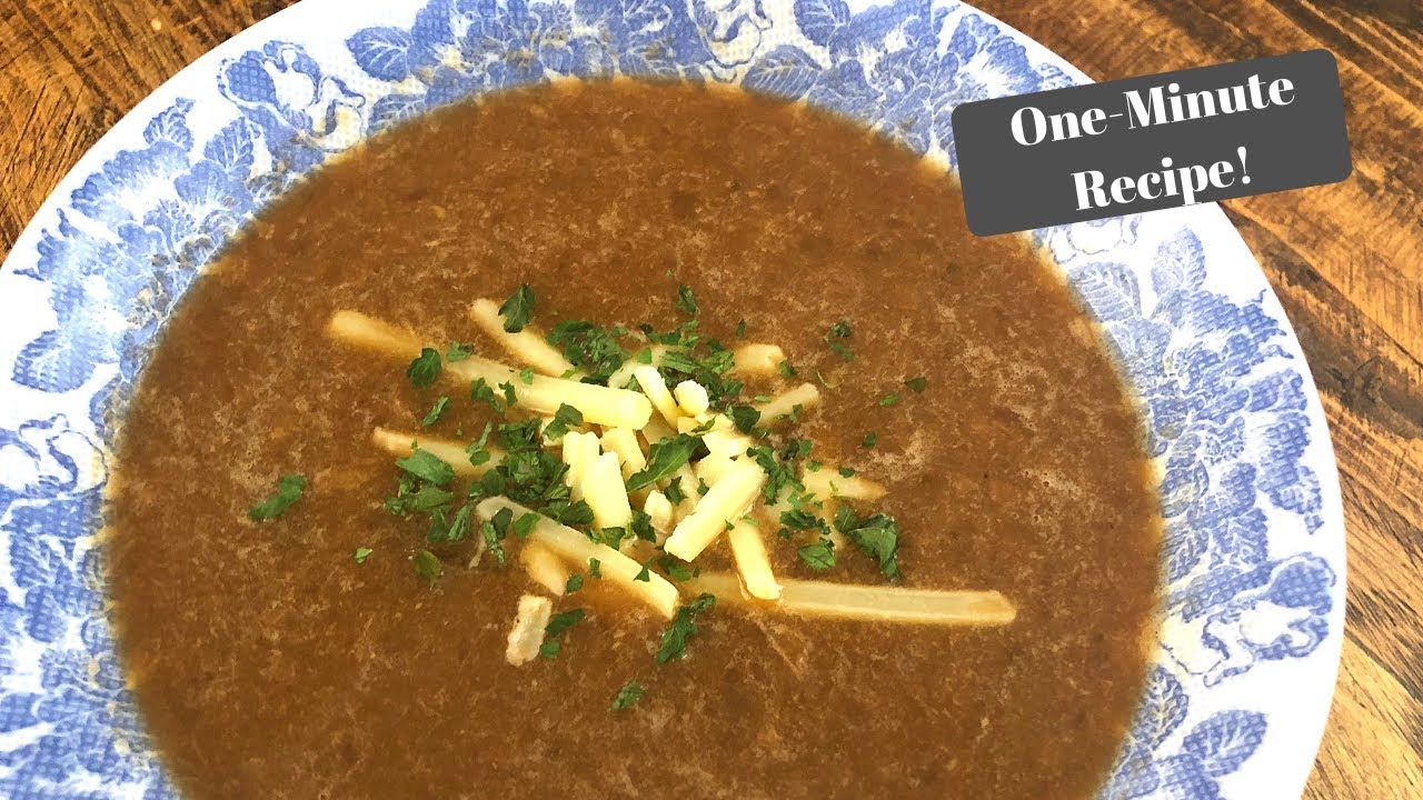 SLIMMING WORLD FRENCH ONION SOUP I OneMinute Recipe! YouTube SLIMMING WORLD FRENCH ONION SOUP I OneMinute Recipe! YouTube
