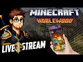 🔴 MAKING A HOME :: Minecraft Noblewood - Mobile Friendly