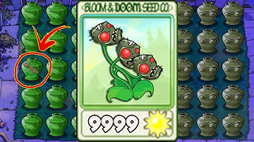 100% Vasebreaker Endless | THREEPEATER ZomPlants - Plants vs Zombies Mod ZomPlants vs Zombotany