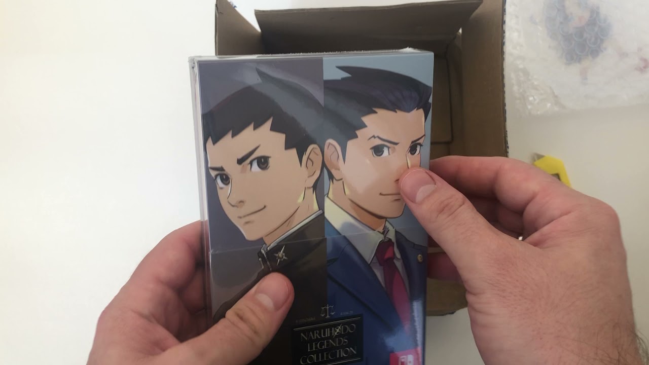 Закупка игр на Play-Asia, одна коробка сильно подбита