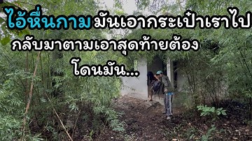 เผลอลืมกระเป๋าไว้วัดร้าง สุดท้ายมาเจอไอ้หื่นกามกำลังทำสิ่งนี้อยู่…