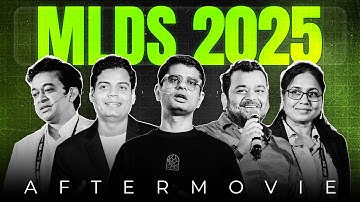MLDS 2025 | India’s Biggest Developer Summit - Official Aftermovie